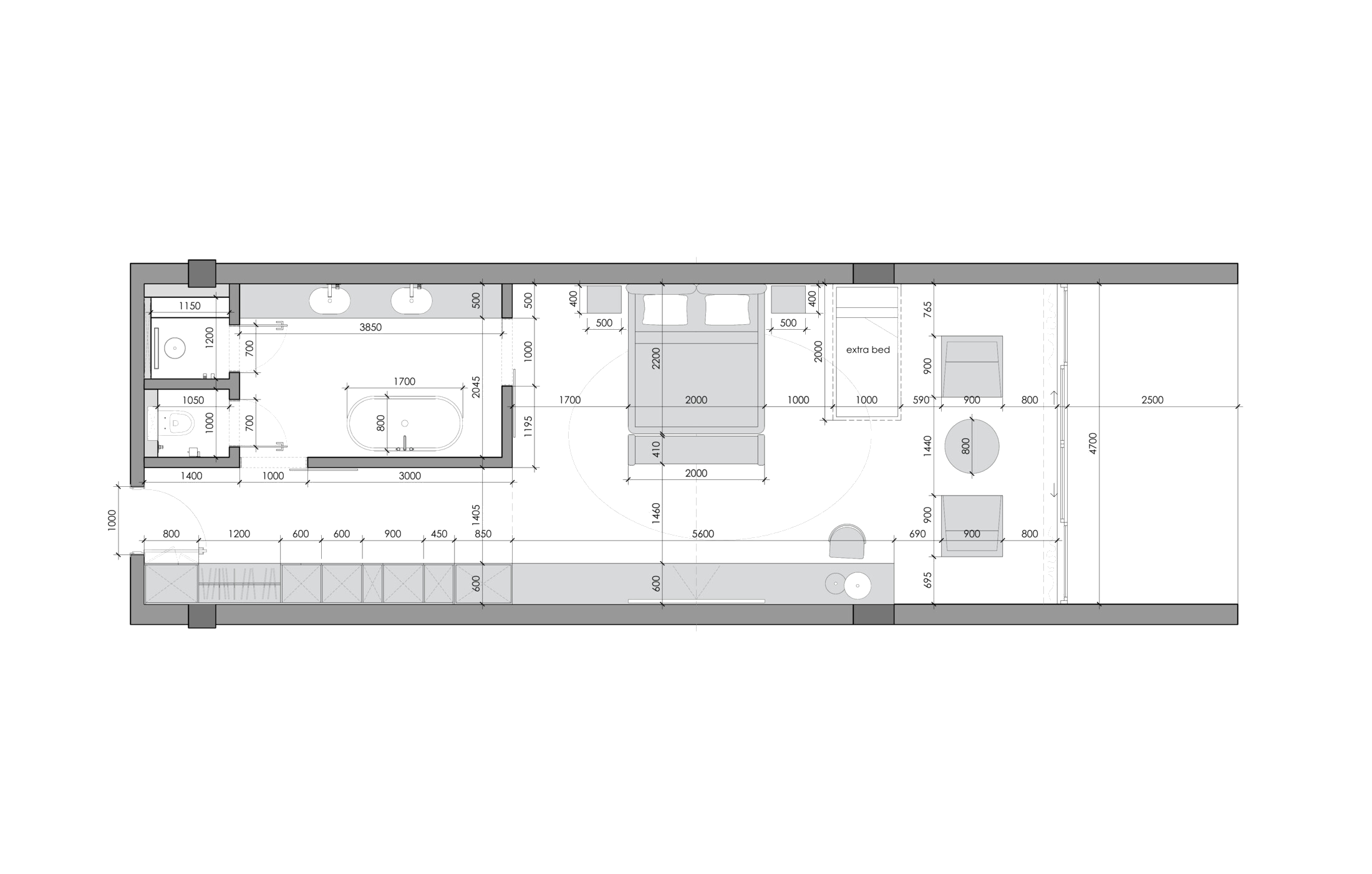 Unit floor plan